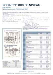 thumbnail of KLINGER INDICATEURS DE NIVEAU-fiche technique-application process robinet 22