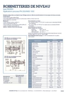thumbnail of KLINGER INDICATEURS DE NIVEAU-fiche technique-application process robinet 23
